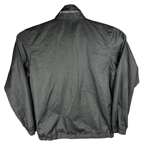 Stormtech Jacket Men's M Black Yellow Performance Apparel Windbreaker Strapped - Picture 10 of 16